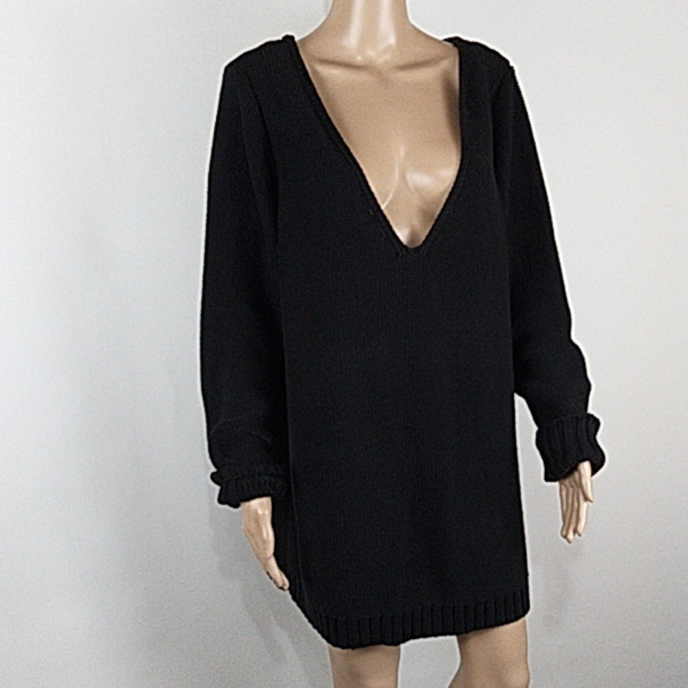 Lane Bryant | V Neck Cotton Sweater